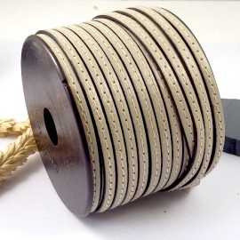 cuir plat mastic 5mm avec couture en gros