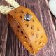 Bouton de col rivet a visser or rose 10mm