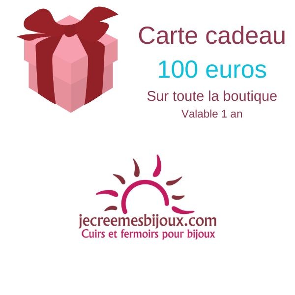 Carte cadeau 100 euros