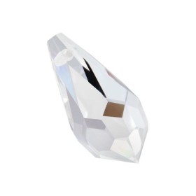 2 Pendentifs gouttes cristal tchèque Préciosa 15mm