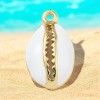 copy of Pendentif caurie flashe or 24k