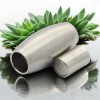 Fermoir magnetique forme ovale mat acier inoxydable pour cuir 5mm