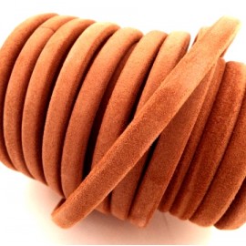 Cuir regaliz daim camel
