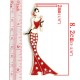 pendentif femme soiree epoxy 82x34mm