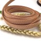 cuir plat 10mm couture naturel