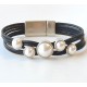 bracelet réalisé avec passant cabochon nacre