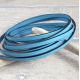 cuir plat 5mm bleu ciel 