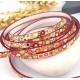 cuir plat 5mm imprime pop
