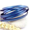 Cuir plat 5mm cuivre bleu metal metal