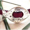 perle passante poisson evide pour cuir 5mm