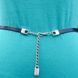 Kit tutoriel ceinture ajustable fermoir design argent