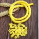 Perles Heishi jaune 