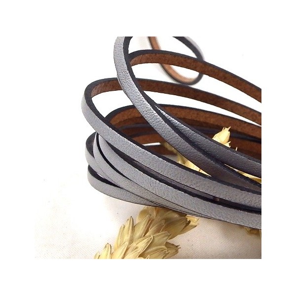 2m de 100% véritable daim cordon cuir plat 3mm rustique string ✄ vert olive ✄ C2O