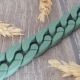 Chaine acrylique grands maillons 30x21 vert olive mat