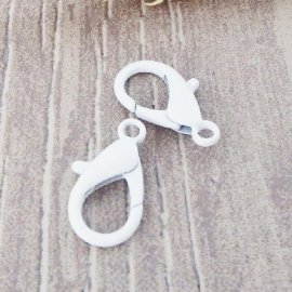 Fermoir mousqueton peint couleur 21mm