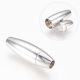 Fermoir magnetique design acier inoxydable pour cuir 4mm